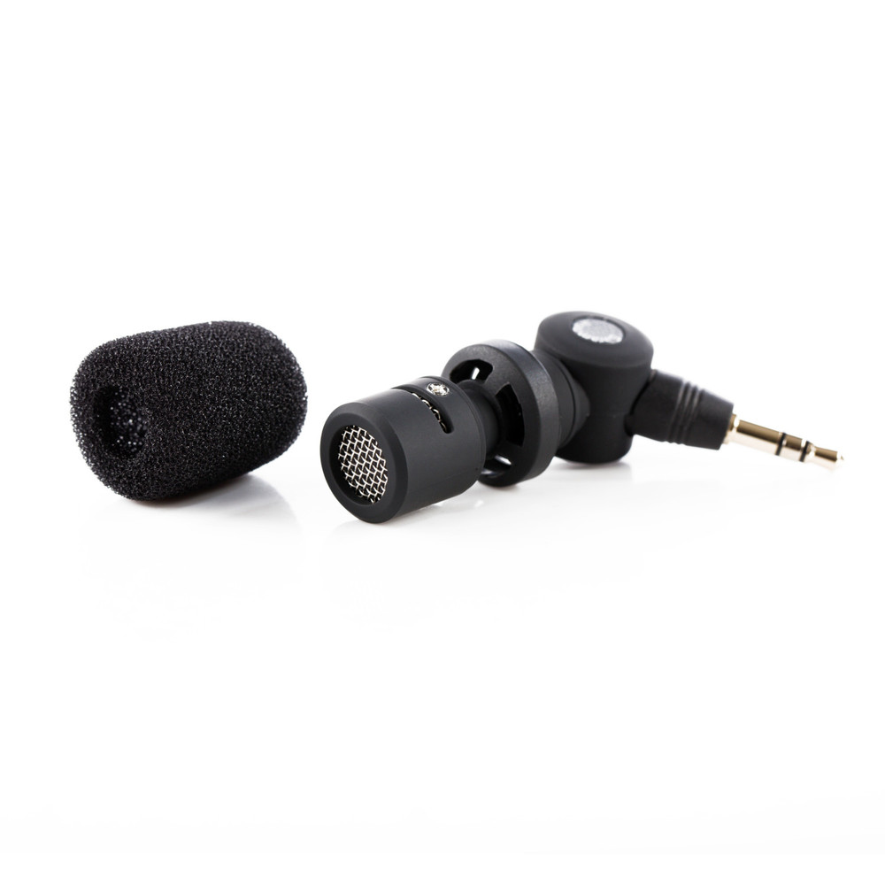 SR-XM1 Ultra-Compact Unidirectional 3.5mm TRS Microphone for Cameras, Action Cams, Recorders & More