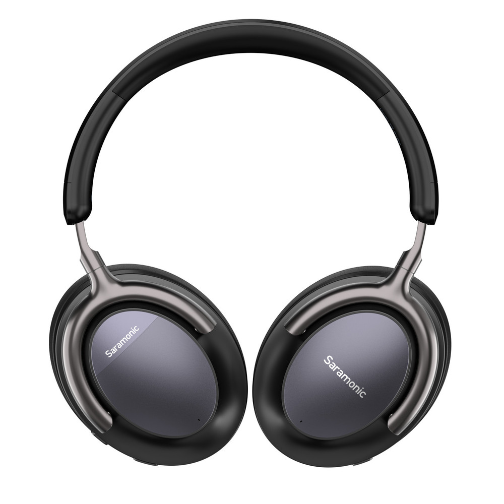 SR-BH900 Advanced BT 5.0 Noise-Cancelling Over-Ear Headphones w/ 40mm  Drivers & Leather Earpads