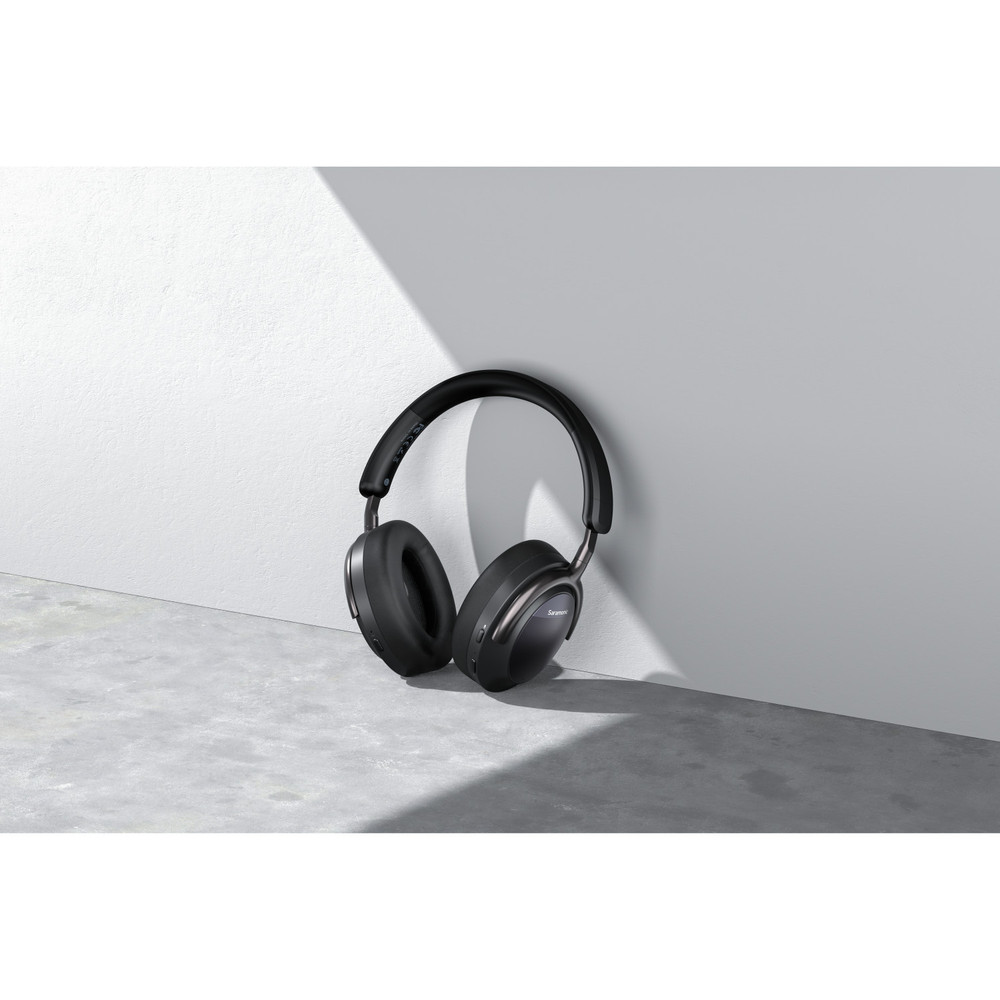 SR-BH900 Advanced BT 5.0 Noise-Cancelling Over-Ear Headphones w/ 40mm Drivers & Leather Earpads