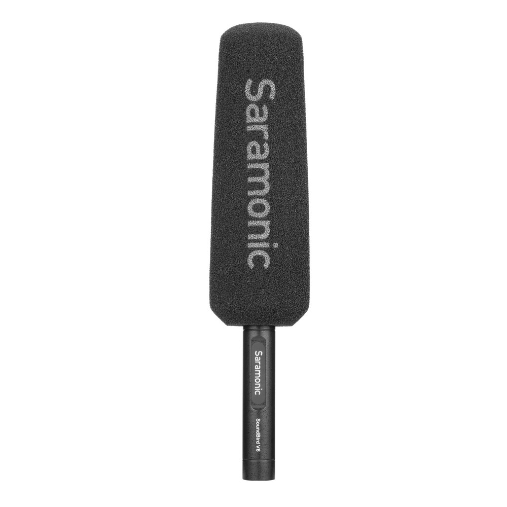 SoundBird V6 Professional Supercardioid Shotgun Mic w/ Shock Mount, Windscreens, Case, Cable & More