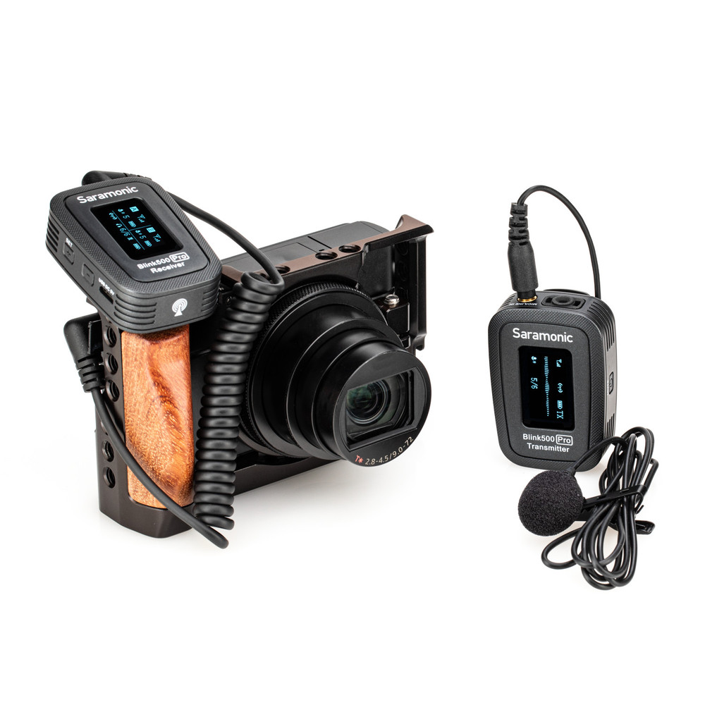 Blink 500 Pro RX Dual Receiver for Blink 500 Pro TX Transmitters with TRS & TRRS Output Cables