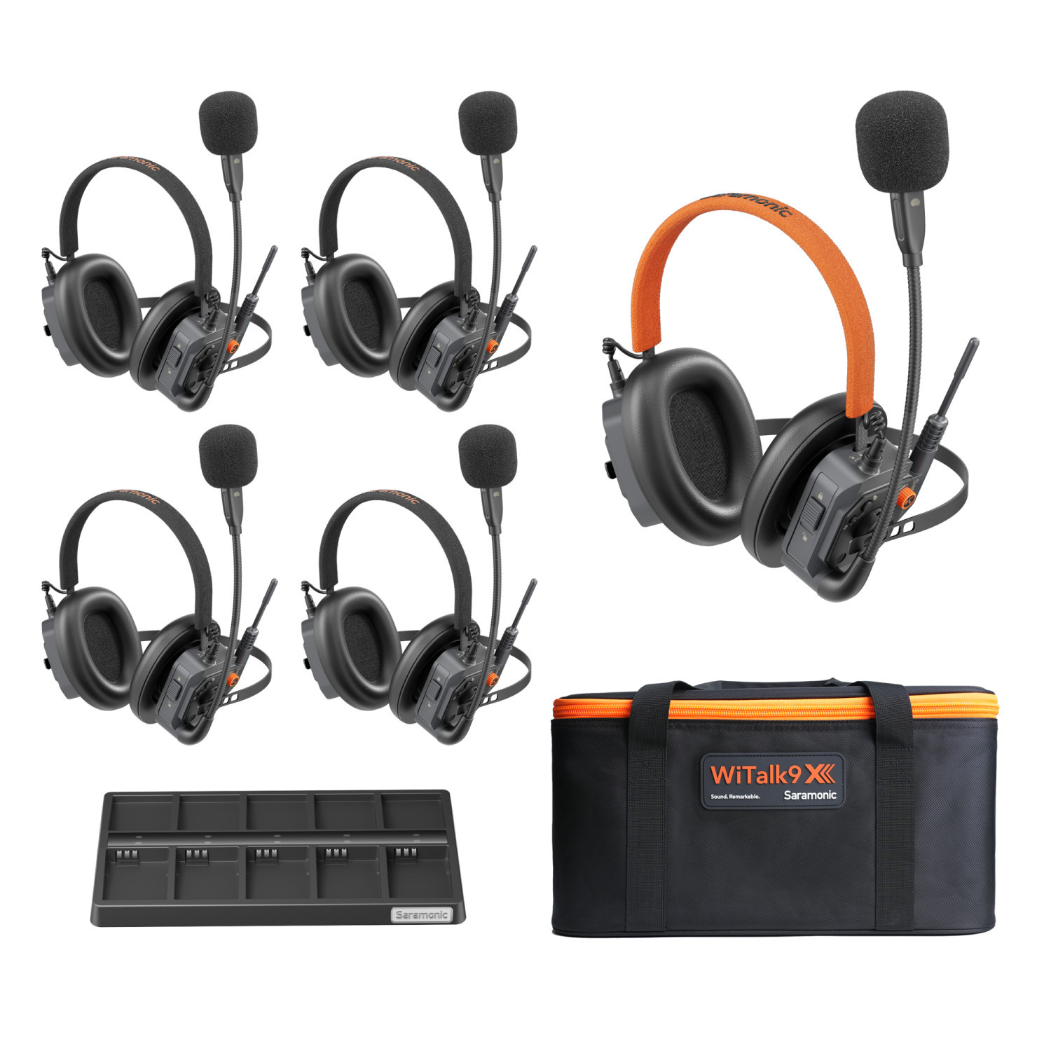 Saramonic 新品未使用 WiTalk9X 5x Helmet System | Saramonic