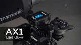 Saramonic AX1 Mini Mixer | 2-Channel 3.5mm Audio Mixer for Cameras, Smartphones, Computers & More