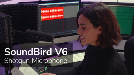 Saramonic SoundBird V6 Shotgun Microphone | Get Superb, Mix-Ready Recordings of the Highest Caliber