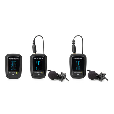 Blink 500 ProX B2 2-Person Wireless 2.4GHz Clip-On Microphone System with  Lavaliers