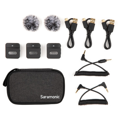 TX+TX+RX Cam/Mobile TRS+TRRS | Saramonic