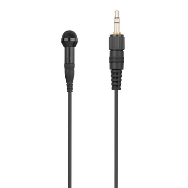 DK3B Omnidirectional Lavalier Microphone w/ Locking 3.5mm TRS for Sony UWP, UWP-D & WRT Transmitters