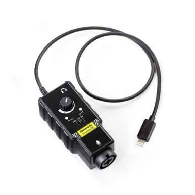 SmartRig Di Professional Lightning Audio Interface with XLR & 1/4" Inputs for Apple iPhone & iPad