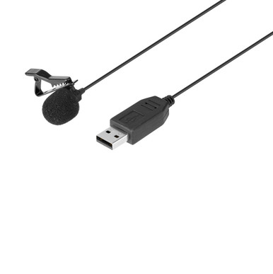 Micro Cravate USB ZAFFIRO - Micro Lavalier Avec Clip Pour PC, Mac, PS4 - Parfait Pour Enregistrement, Interviews, Streaming Et Vlog - 11