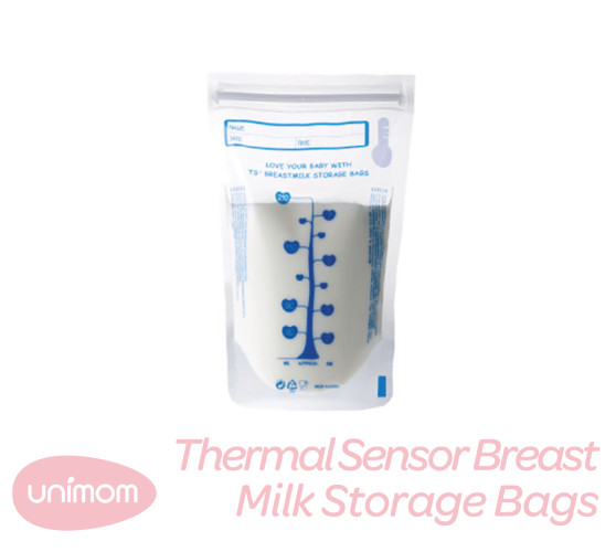 Breastmilk Storage Bags with Thermal Sensor 40pk