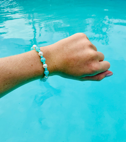 Metalac waves Bracelet