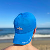 Coral Blue RTS Shark Hat