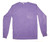 Pocketed Violet Dolphin Hibiscus Flower Long Sleeve