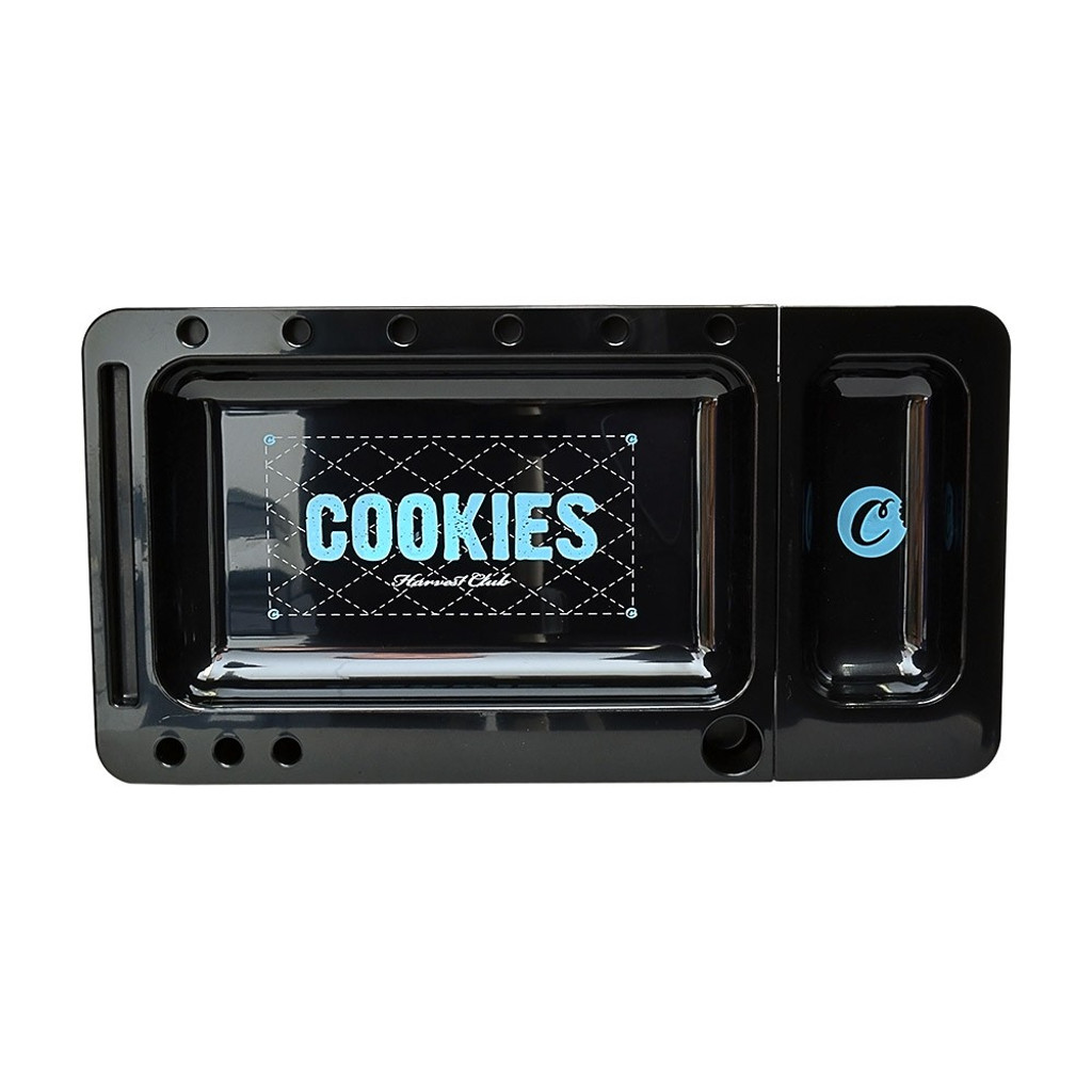 Cookies 2 Part Rolling Tray In Black