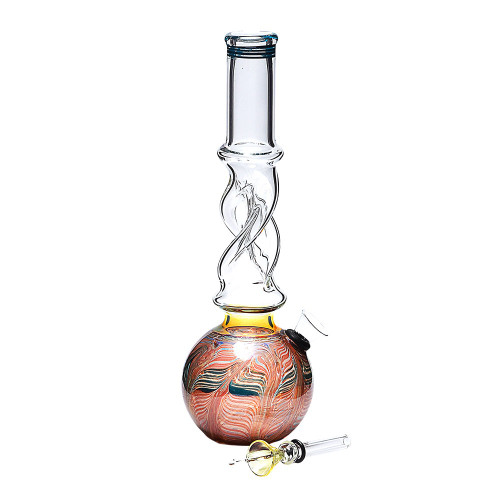 10" Twist Mixed Color Water Pipe