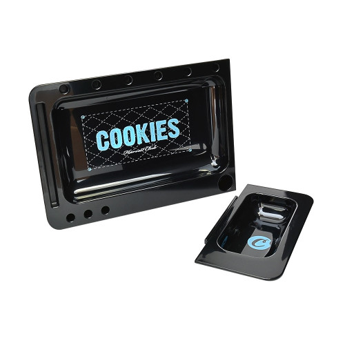 Cookies 2 Part Rolling Tray In Black