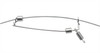 Arthrotonic Stabilizer Roller Elevation Cable, Arthrotonic Stabilizer ISt Table parts, Replacement Roller Elevation Cable for a Arthrotonic Stabilizer, Arthrotonic Stabilizer Replacement Roller Elevation Cable for sale, Arthrotonic Cable, Arthrotonic Stabilizer Cable