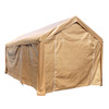 Heavy Duty Outdoor Canopy Carport Tent -  10 X 20 FT - Beige