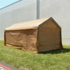 Heavy Duty Outdoor Canopy Carport Tent -  10 X 20 FT - Beige