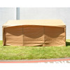 Heavy Duty Outdoor Canopy Carport Tent -  10 X 20 FT - Beige