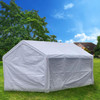 Heavy Duty Outdoor Canopy Carport Tent - 10 X 20 FT - White