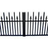 Steel Dual Swing Driveway Gate - PRAGUE Style - 12 x 6 Feet