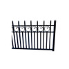 Steel Dual Swing Driveway Gate and Gate Operator Bundle - PARIS Style with GG1300 AC/DC - 14 x 6 Feet