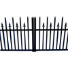Steel Dual Swing Driveway Gate - PRAGUE Style - 14 x 6 Feet