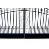 Steel Dual Swing Driveway Gate - VENICE Style - 14 x 6 Feet