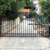 Steel Single Swing Driveway Gate - DUBLIN Style - 16 x 6 Feet