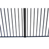 Steel Dual Swing Driveway Gate - STOCKHOLM Style - 16 x 6 Feet
