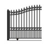 Steel Sliding Driveway Gate - LONDON Style - 18 x 6 Feet