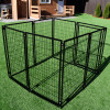 Expandable Heavy Duty Dog Kennel and Playpen - 8 Panel - 5 x 5 x 4 Feet