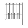 Steel Fence - MUNICH Style - 8 x 5 Ft