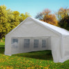 Heavy Duty Outdoor Canopy Tent with Windows - 20 X 30 Feet - White