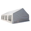 Heavy Duty Outdoor Canopy Tent with Windows - 20 X 30 Feet - White