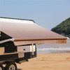 Motorized Retractable RV Awning - 10 x 8 Feet - Brown Fade