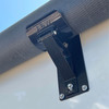 RV Awning Center Cradle Support - Motorized and Non-Motorized - Black