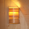 Outdoor Rustic Cedar Square Sauna – 6 Person – 6 kW UL Certified Electric Heater