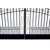 Automated Steel Dual Swing Driveway Gate and Gate Opener Complete Kit – ETL Listed - Venice Style – 14 x 6 Feet