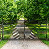 Steel Dual Swing Driveway Gate - Sofia Style - 18 x 6 Feet