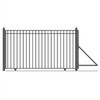 Automated Steel Sliding Driveway Gate and Gate Opener Complete Kit – MADRID Style – 30 x 6 Feet