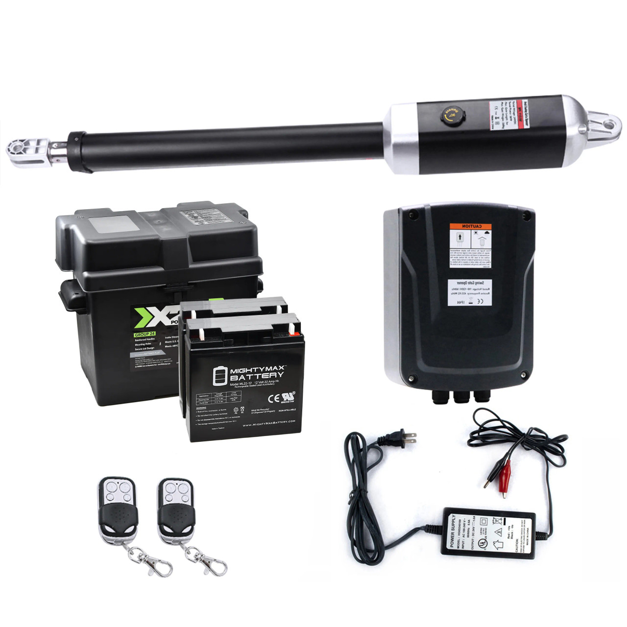 Single Swing Gate Operator - GG850/AS850 AC/DC - Back-up Kit ACC2