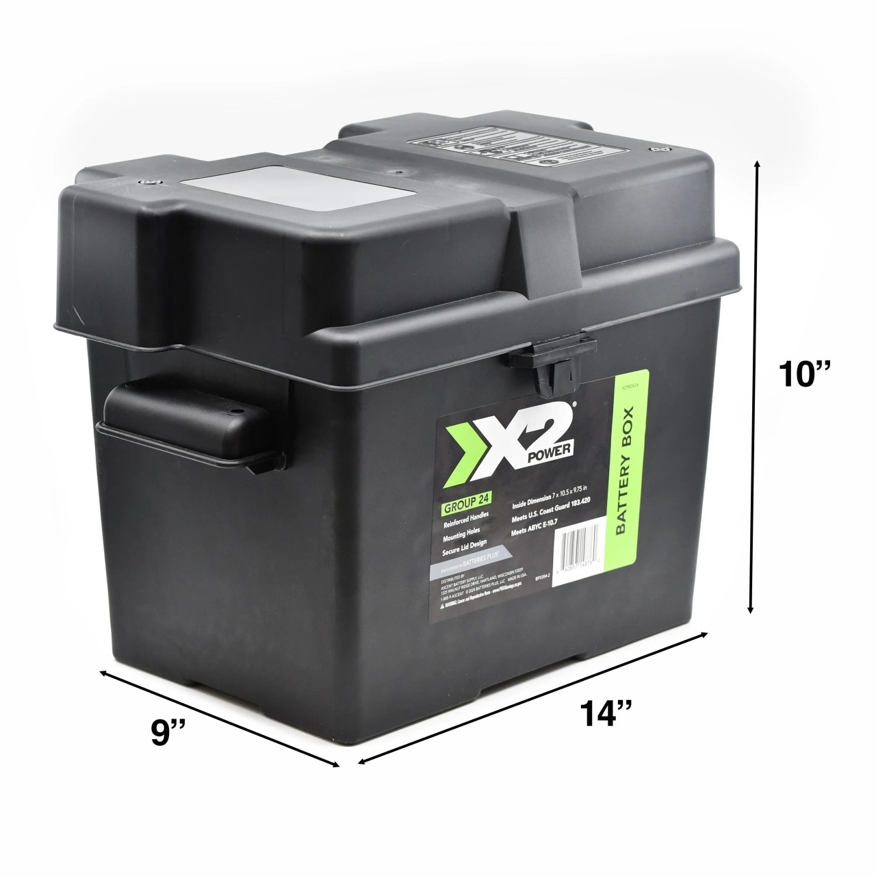 Set of Battery Box - LM130 for 22AH Batteries with Two 22AH