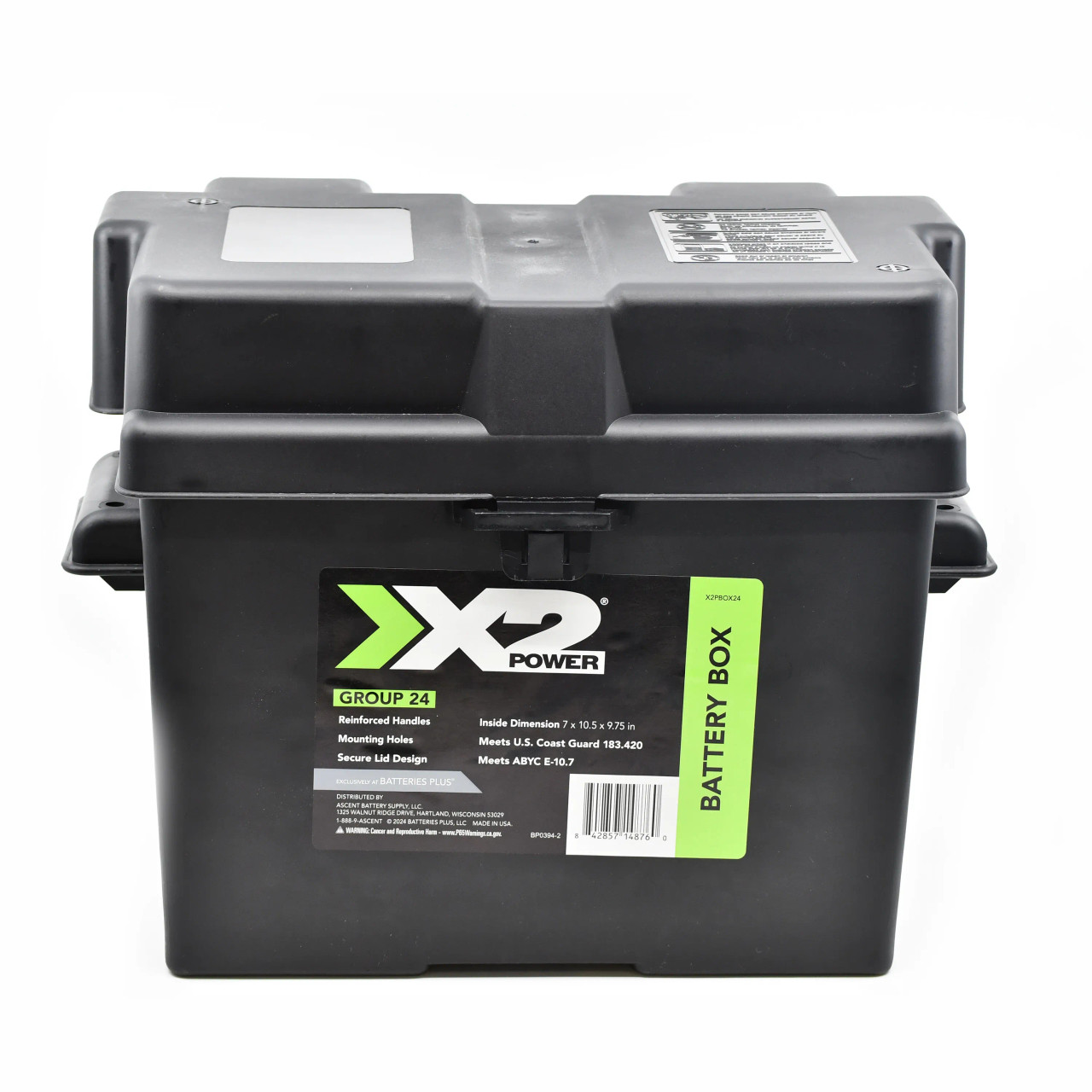 Set of Battery Box - LM130 for 22AH Batteries with Two 22AH