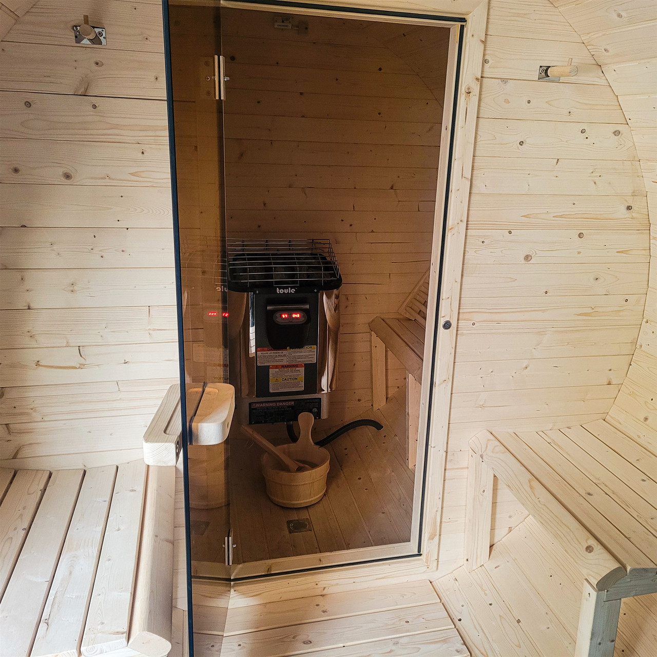 TOULE ETL Certified Wet And Dry Sauna Heater Stove - Heater Digital  Controller - 3KW - ALEKO