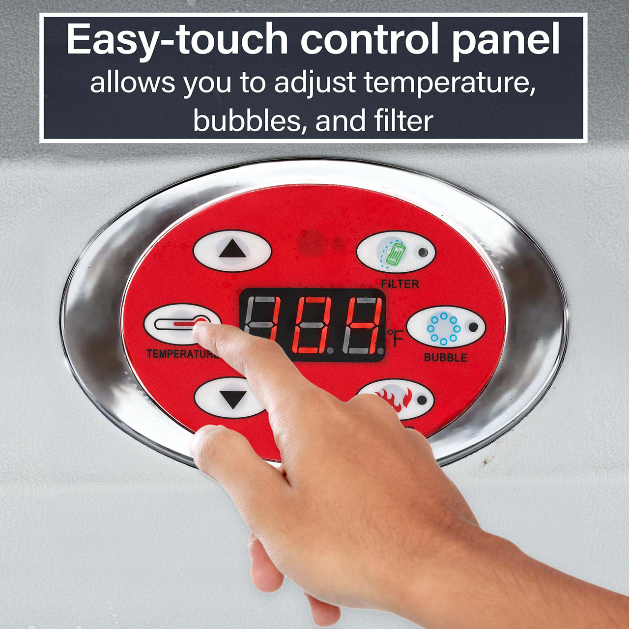 Digital Control Panel Replacement for Inflatable Hot Tub | ALEKO