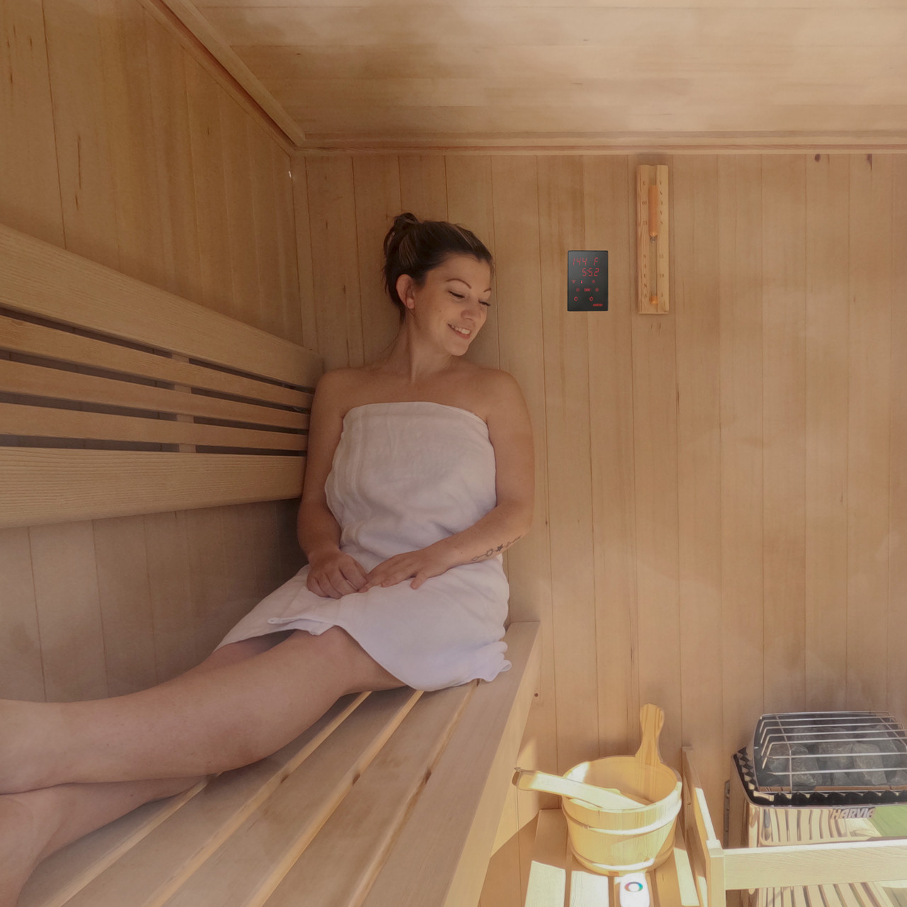 Harvia KIP UL 6 kW Certified Electric Sauna Heater - Digital Xenio