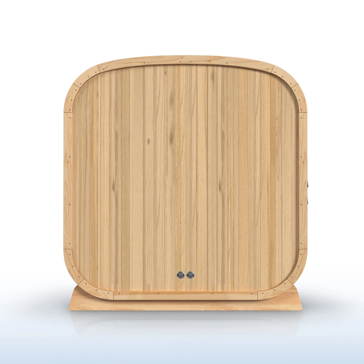Outdoor Rustic Cedar Square Sauna – 6 Person | ALEKO