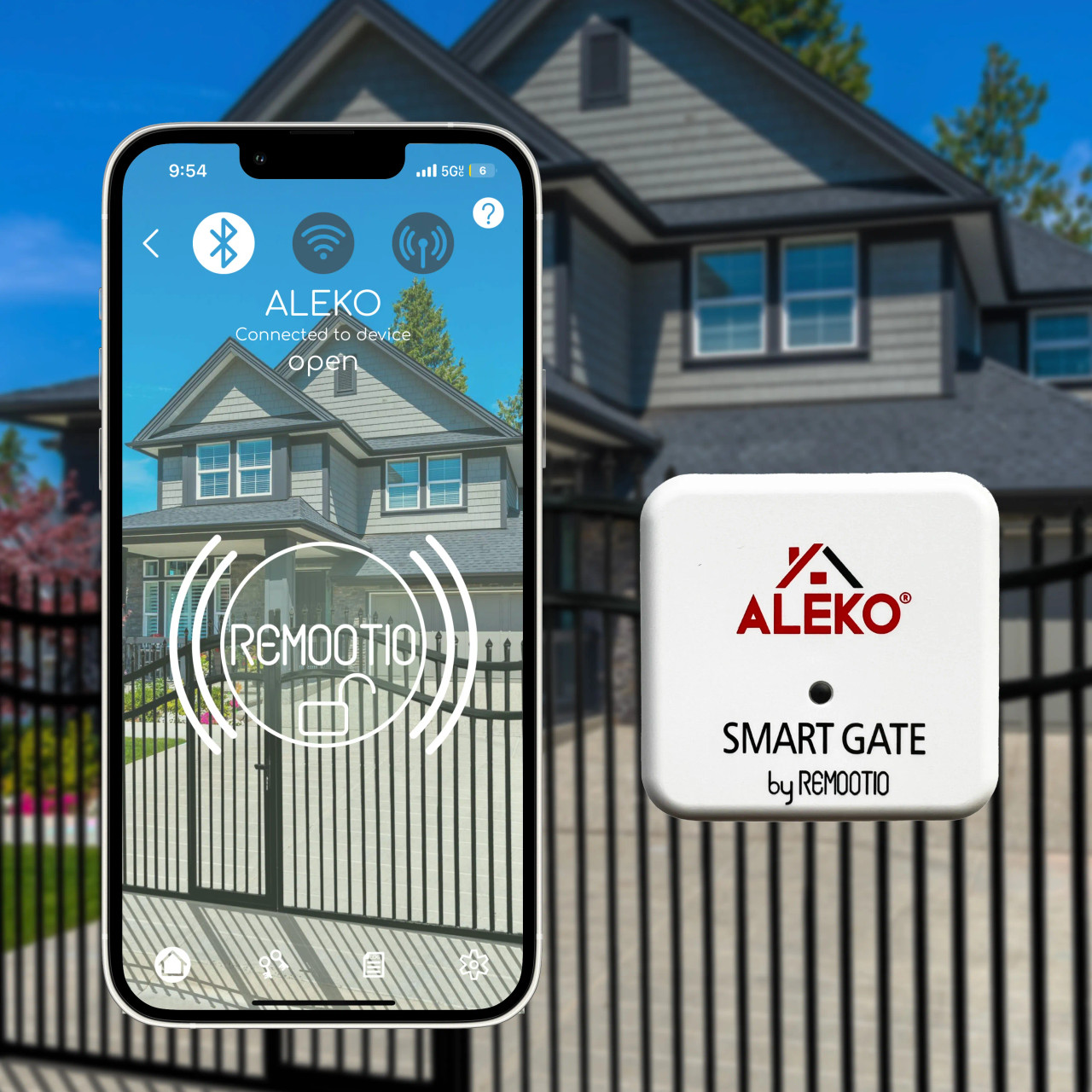 Smart Dual Swing Gate Operator - AS1200 AC/DC - Accessory Kit ACC5